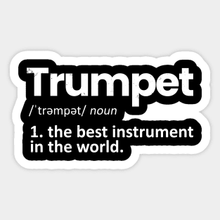 trumpet Sticker